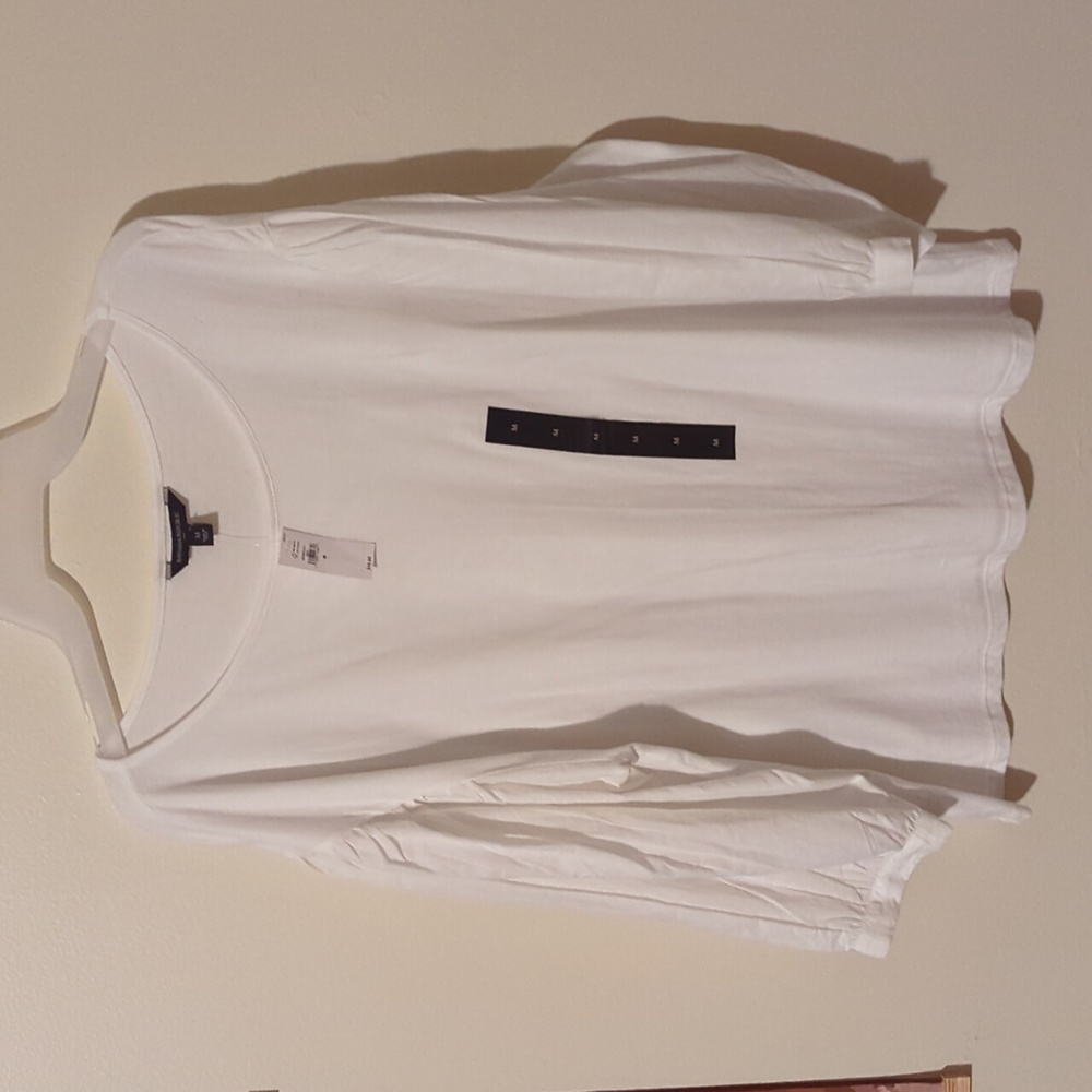 Banana Republic ✨ flowy white top